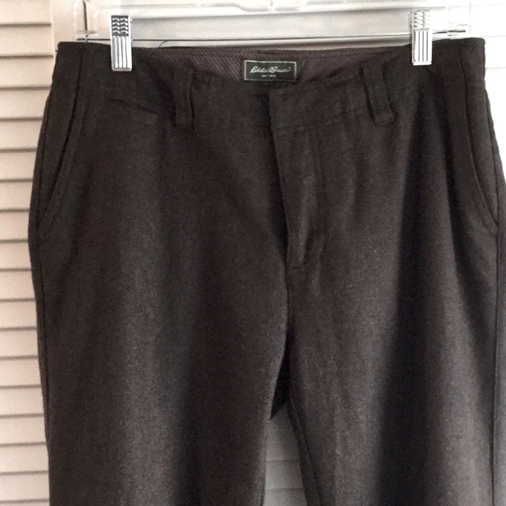 Eddie Bauer lined wool trouser